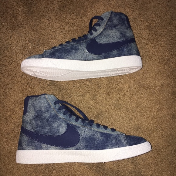 nike blazer denim